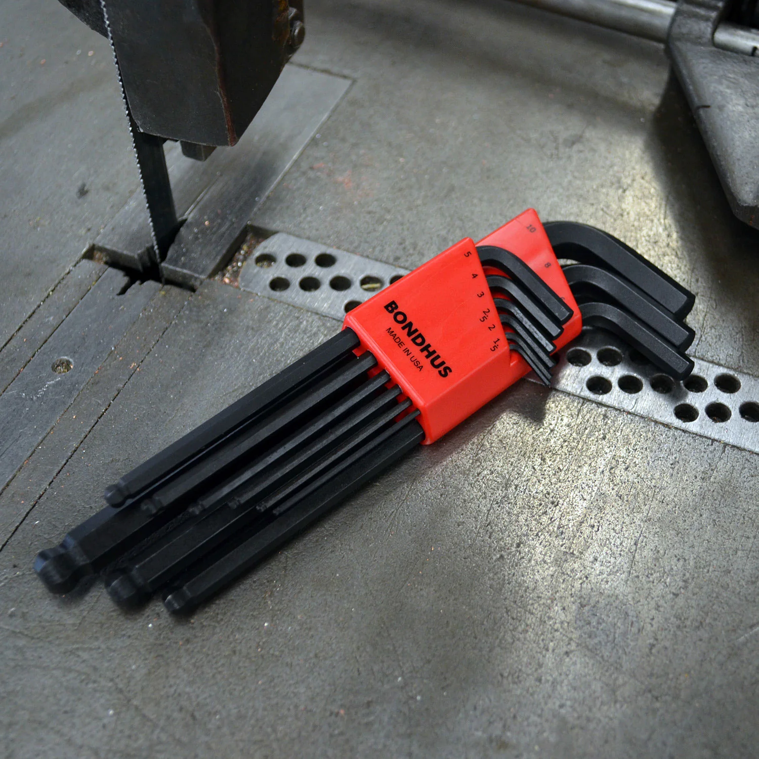 BONDHUS BLX9M BallEnd Hex Key 9pcs Set - Image 2