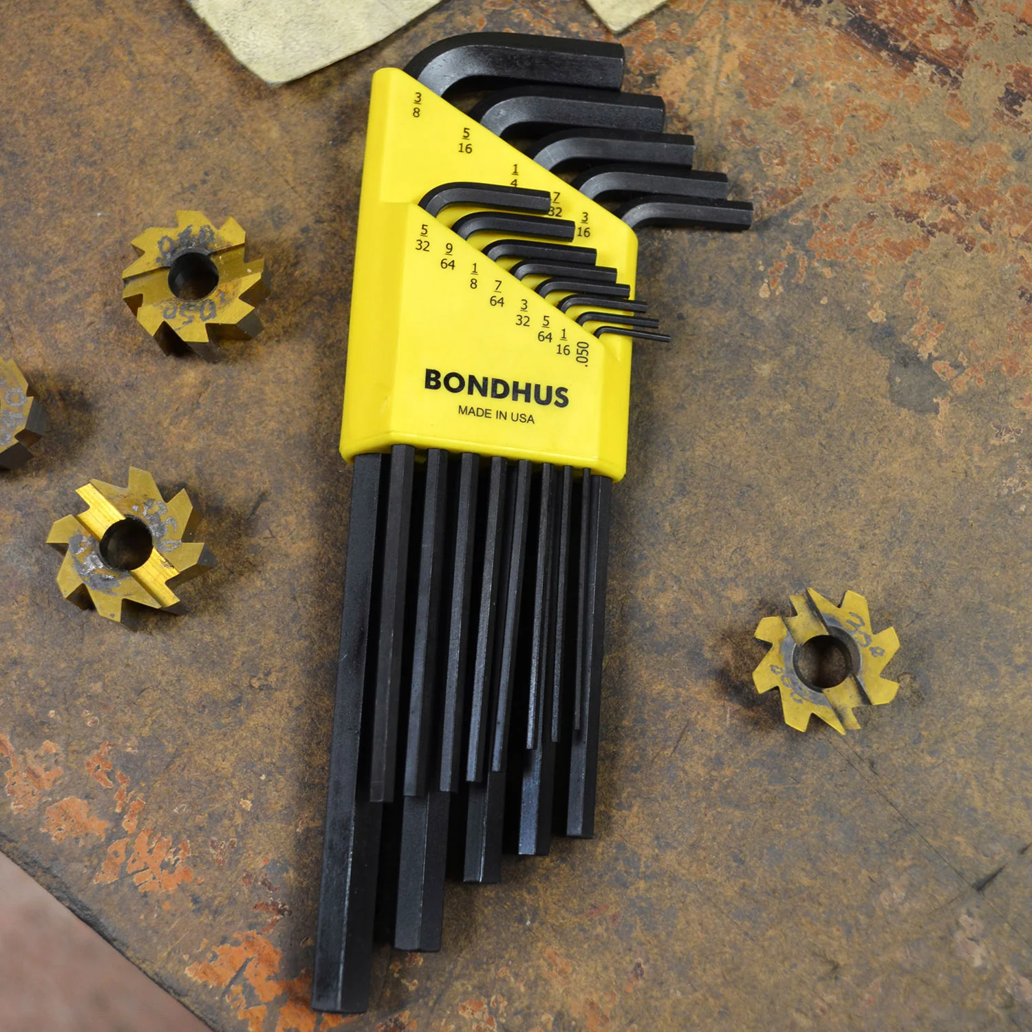 BONDHUS HLX13 Hex Key 13pcs Imperial Set - Image 2