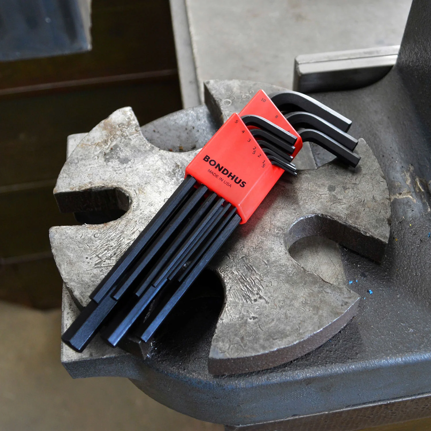 BONDHUS HLX9M Hex Key 9pcs Metric Set - Image 5
